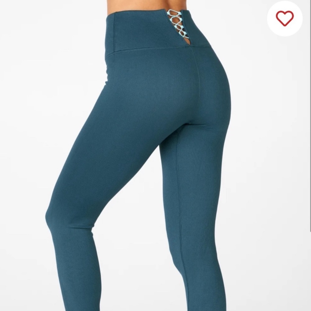 Fabletics high waisted ribbed legging